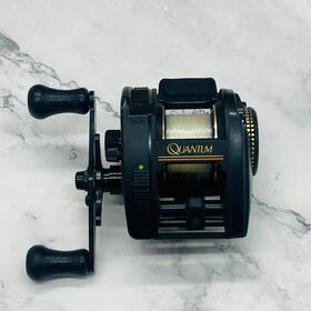 Qd1610 Quantum Dynamag Graphite Baitcasting Vintage Fishing Reel Excellent