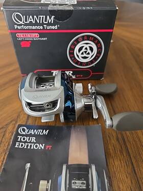 Te1161pt Quantum Tour Edition Pt Lh Baitcasting Reel - 11 Bearings Excellent