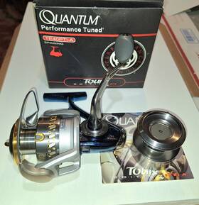 Te40pti-a Quantum Tour Edition Pt Spinning Reel W Box Spare Spool And Manual