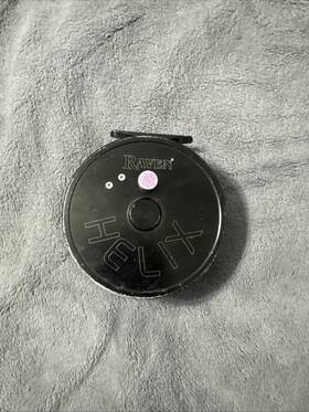 Raven 844166060429 Helix 4 1/2 Inch Centerpin Float Reel Purple/ Black Free Fishing Butler Rod Ties