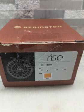 55508r5603 Redington Rise Powerful Solid Ambidextrous Angler 5/6 Fly Fishing Reel Amber