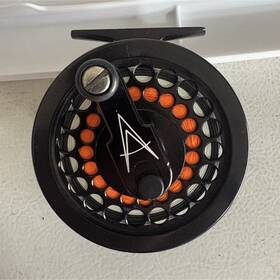 Ar-10 Right Angle Reels Fly Fishing Reel Black Orange Mpn Model