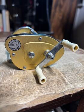 601-bbaitcasting Roddy 601-b Vintage Roddymatic Fishing Reel Japan Ex Condition