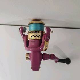 Rlp20 Roddy-lites Long Spool Light-up Fishing Reel / Pink
