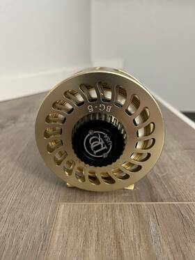 003398 Ross Big Canyon Reel Bg-5. Loaded With Line And Backing Ready To Fish