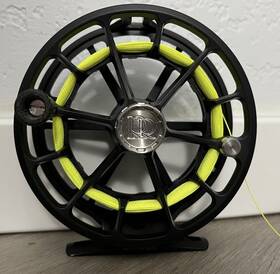 003428 Ross Evolution-r 5/6 Matte Black. Beautiful Reel Loaded With Backing