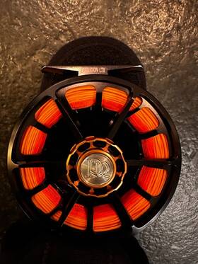 003787 Ross Evolution Ltx Fly Fishing Reel - 7/8 Black Mint Condition
