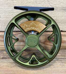 70400000276-1 Ross Reels Colorado Fly Reel - 2/3 Wt Matte Olive Made In Usa