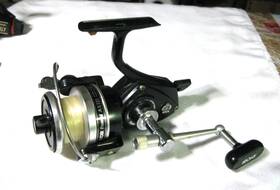 Ax123 Ryobi Powerful Spinning Reel 4.3 1 L/r 260yds/12lb Made In Japan- Euc