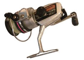 Sx3m Ryobi Fishing Vintage Inch The Silver Cloud Spinning Reel Graphite