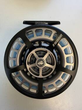 3224200r91002 Sage Spectrum Max 9/10 Squid Ink Fly Reel With 10wt Sa Line