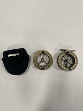 323c5rcp Sage Click Fly Reel Bronze 0/1/2 Sizes 2 Spools Fishing Free Ship