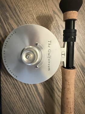326200r91003 Sage Xi2 11 Wt 9ft 4 Pc. With Tibor Gulfstream Reel Line