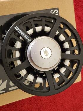 330-2200r7801 Sage Spectrum C Fly Fishing Reel Size 7/8 Grey Sealed Drag