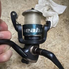 R2f-66 Seahawk R2f-66/sws Calypso Spinning Reel Black Silver Blue 5.2 1 Ball Bearing