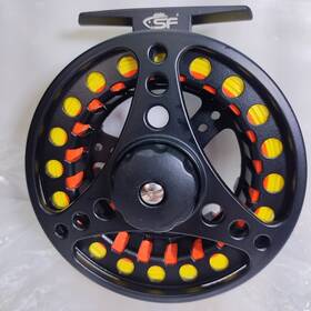Sf-fdrc-sf001-78-ktb Sf Fly Fishing Reel Large Arbor 7/8wt Preloaded Die-cast Aluminum Alloy Matt Blk Sf-fdrc-sf001-78-ktb Sf Fly Fishing Reel Large Arbor 7/8wt Preloaded Die-cast Aluminum Alloy Matt Blk