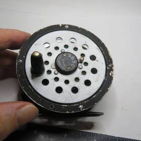 Shakespeare 031324283794 Fly Fishing Reel Purist 7595 With Line Rt Hand Made In Usa Working