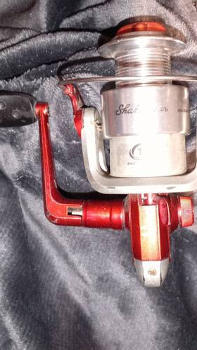 925p39 Shakespeare Sea Seaport Spinning Reel Red/silver Balanced Rotor Front Drag 5.2 1