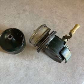 Gs-15 Shakespeare Fishing Reel Push-button Wonder-cast No.1774 Fc U.s.a. Vtg Untested