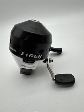 Tigra15 Shakespeare Tiger Spin Cast Fishing Reel White Gear Ratio 3.5.1