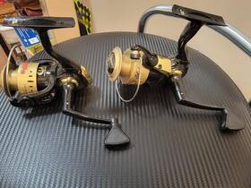 Ua30 Shakespeare Lot Of 2 Skakespeare Ugly Spin Reel Model