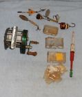 Shakespeare Vtg Wexford Model Fk Fishing Reel Bobber Lures
