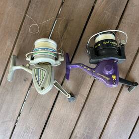 Xtc-70r Shakespeare Vintage Rainbow And 2102 Fishing Reel