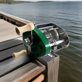 Dp100a Sheldon Water King Vtg Special Baitcast Reel. Vg Cond. Works. #51