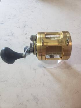 017383 Shimano Tiagra 16 Fishing Reel - Gold