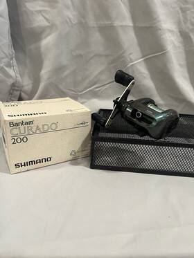 Cu-200b Shimano 022255013437 Bantam Curado 200 Baitcast Reel 6.2 1 Gear Ratio