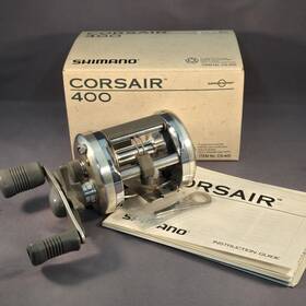 Cs-400 Shimano 022255026802 Corsair Baitcasting Fishing Reel 4.7 1 Geer Ratio