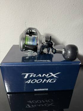 Trx400ahg Shimano 022255210119 New Tranx 400 Hg 400hga Rh Reel U.s Seller/free Usps Delivery