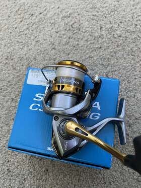 Shimano 022255211260 Sedona Fishing Spinning Reel Sec3000hgfi