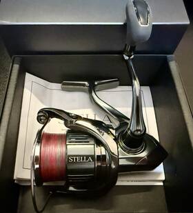C3000xgfk Shimano 043924 Stella Spinning Reel 6.4 1 12bb 1rb 20lb Drag With Case