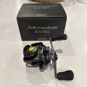 046147 Shimano 23 Metanium 101xg 8.1 Left Casting Reel Mint In Box