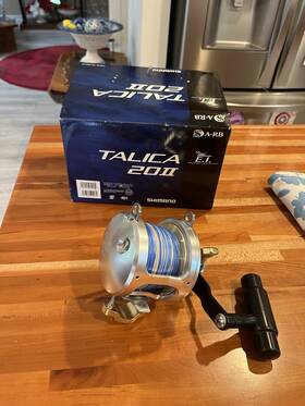 20-ii Shimano Talica 20ii Lever Drag 2-speed Reel For Saltwater Big Game Fishing