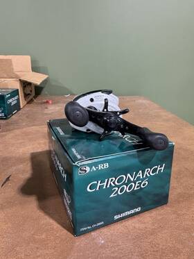 200e6 Shimano Chronarch 6.5 1 Rh Baitcasting Reel