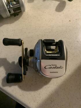 Ca-200 Shimano 200sf Bantam Castaic Bait Casting Reel Excellent Condition