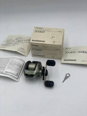 Cu-201-bsf Shimano 201bsf - Bantam Curado Baitcast Reel Left Hand With Box And Manual