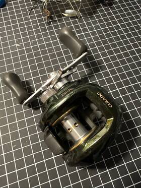 201e7 Shimano Curado Left-handed 7.0 1 Gear Ratio Japan Excellent Condition