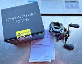 201hg Shimano Curado Dc Left Handle 7.4 1 Gear Casting Reel