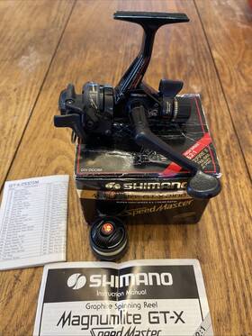 2100sm Shimano Magnumlite Gt-x 2100 Sm With Box Manuals And Spare Spool Excellent Cond