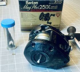 251x-sg Shimano Bantam Mag Plus Casting Reel 251x Sg Control Star Drag Japan