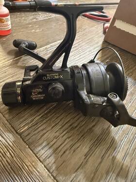 3000sm Shimano Custom-x Speedmaster Graphite Fishing Reel Black 3000