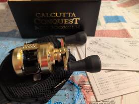 300xglh Shimano 23 Calcutta Conquest Md 7.5 Left Baitcasting Reel