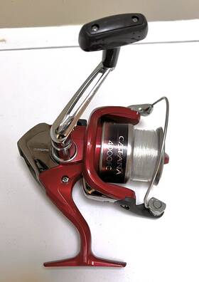 4000fc Shimano Catana Fishing Spinning Reel Red