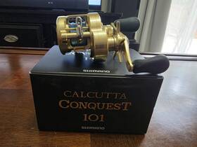 42330 Shimano 21 Calcutta Conquest 101 Left 5.6 Casting Reel