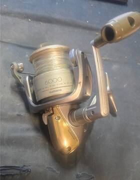 0110326 Shimano 6000fa Rare Vintage Sahara 4bb 4.7 1 Gr Spinning Reel #0110326