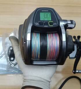 Shimano 6kfm Forcemaster 6000 Electric Trolling Reel Right Hand Line Counter 33lb