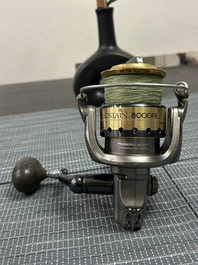 8000fe Shimano Sustain Fishing Reel Need Ball Bearings Replaced